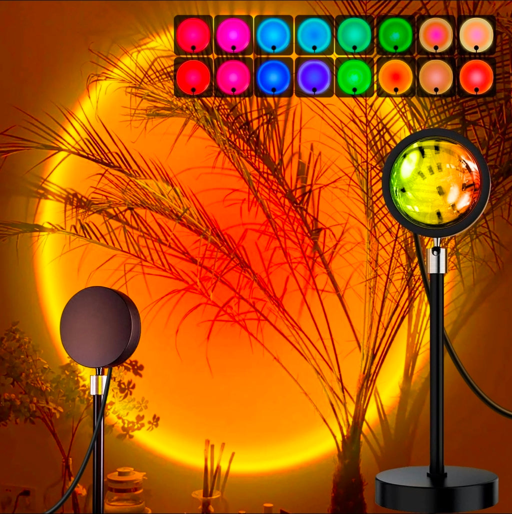 AuraGlow™ Sunset Projection Lamp